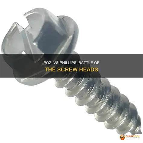 difference between pozi and phillips screws|Phillips vs Pozi Screw Heads .